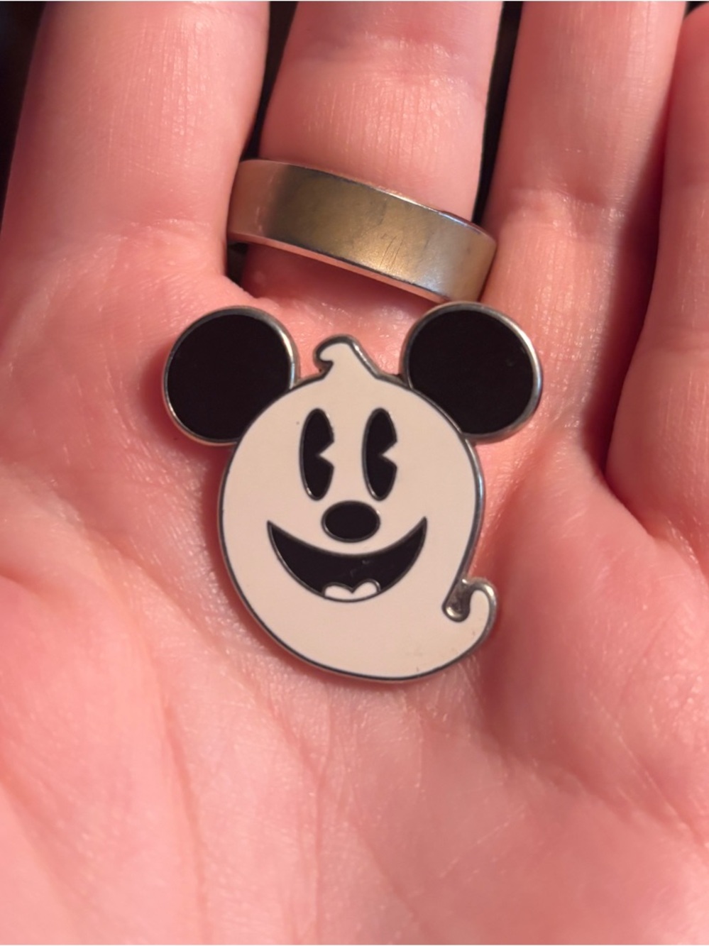 Mickey Mouse ghost pin